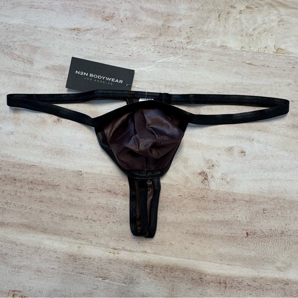 N2N BODYWEAR Sexy Ass Wet Thong G-String Swimsuit